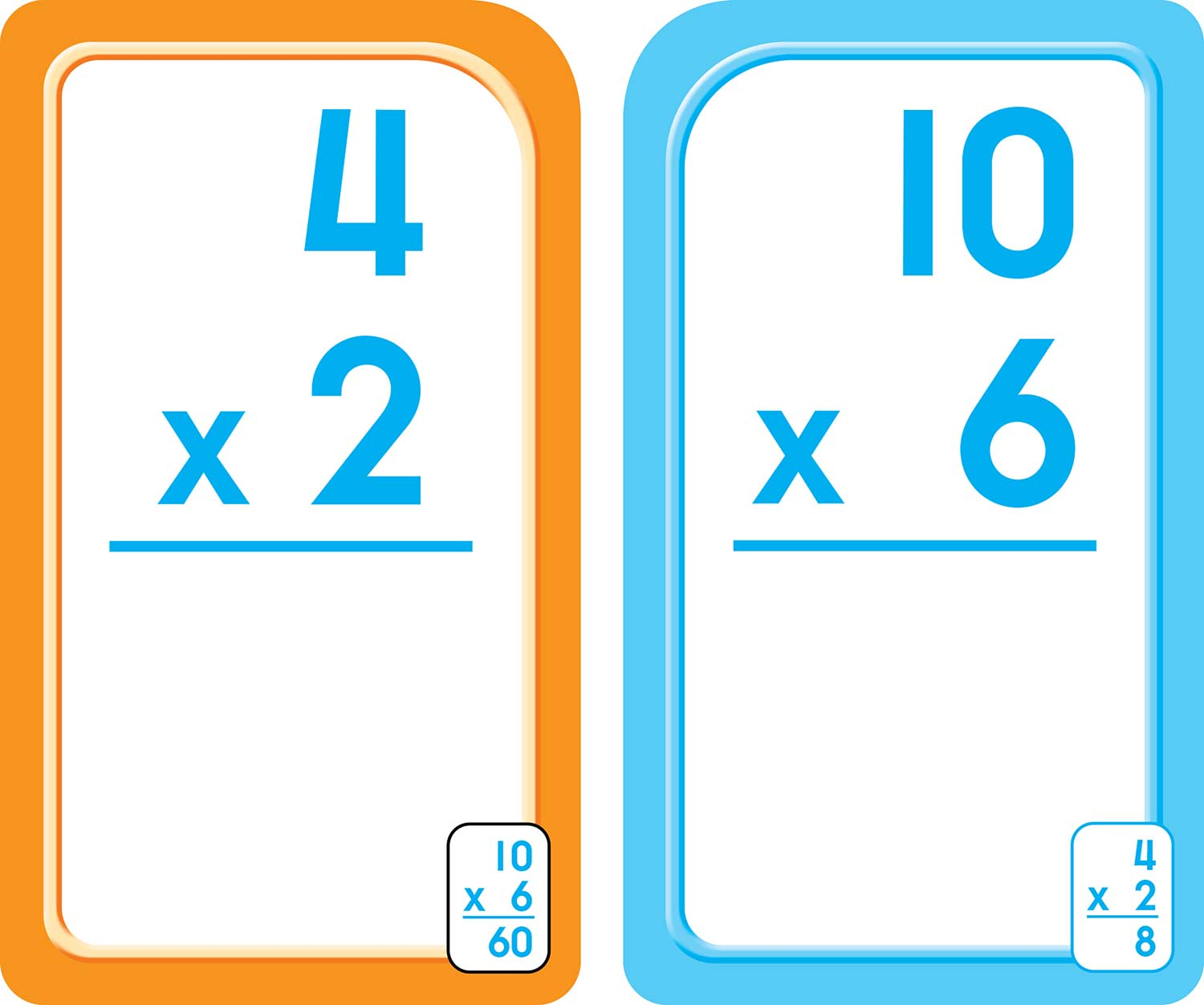 Multiplication 0-12 Flash Cards - Kool &amp; Child