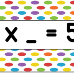 Multiplication Facts (6S) Flashcards