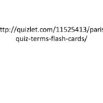 Ppt   Quizlet/11525413/paris Quiz Terms Flash Cards
