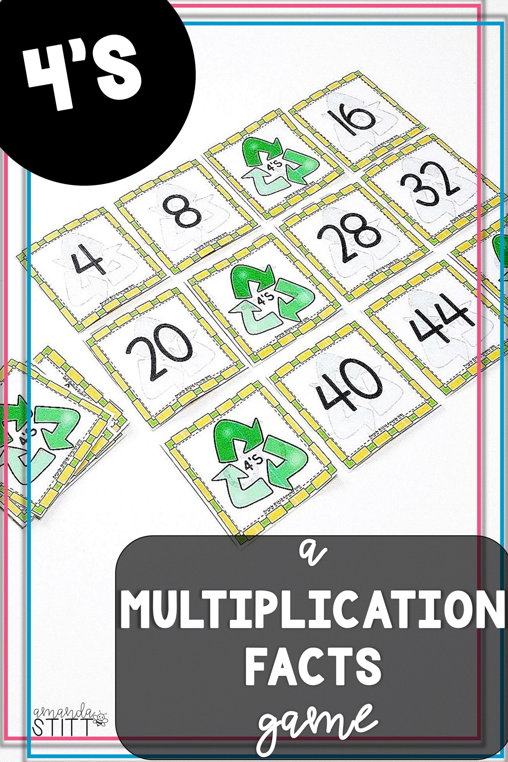 Skip Counting Game | Multiplication Facts Game | 4S