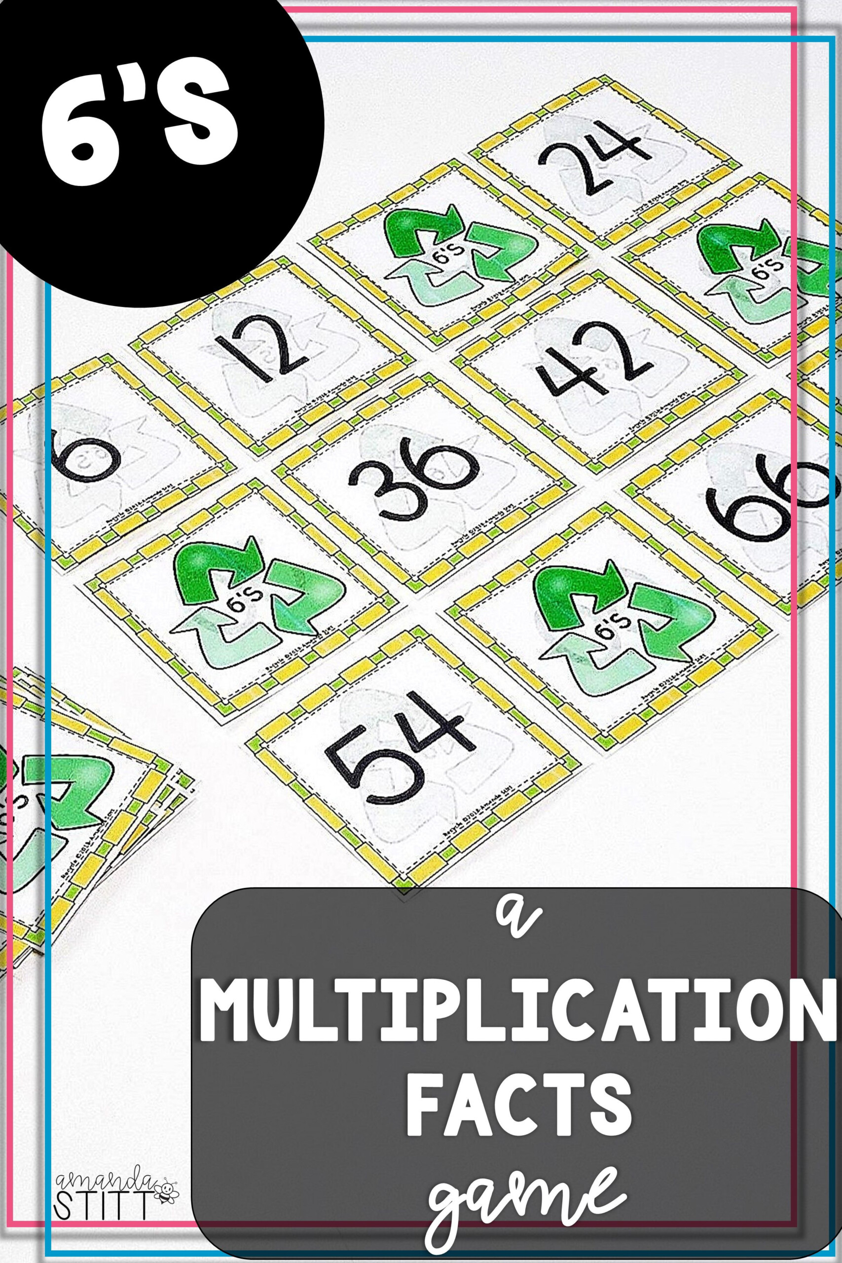 Skip Counting Game | Multiplication Facts Game | 6S