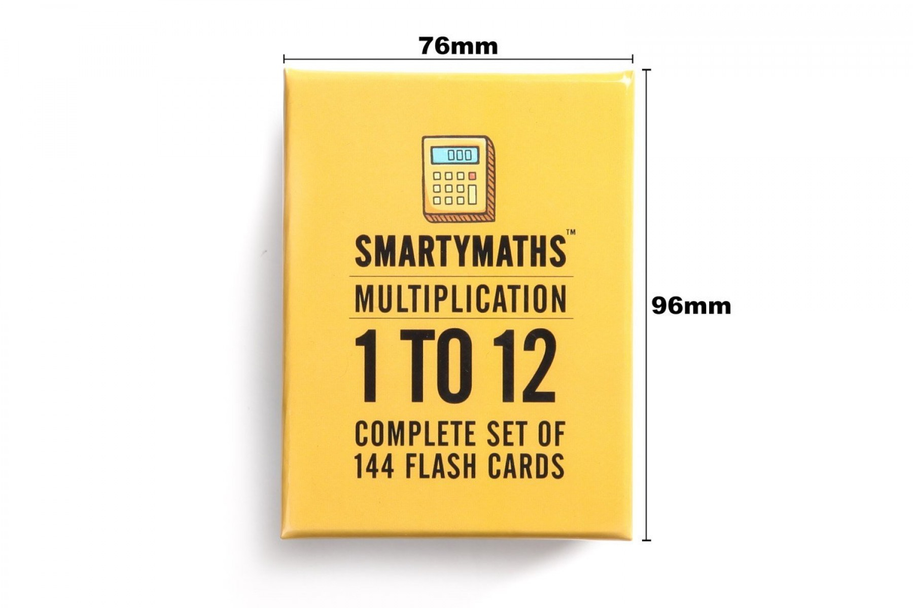 Smartymaths Times Table Flash Cards Set Of 144 Multiplication