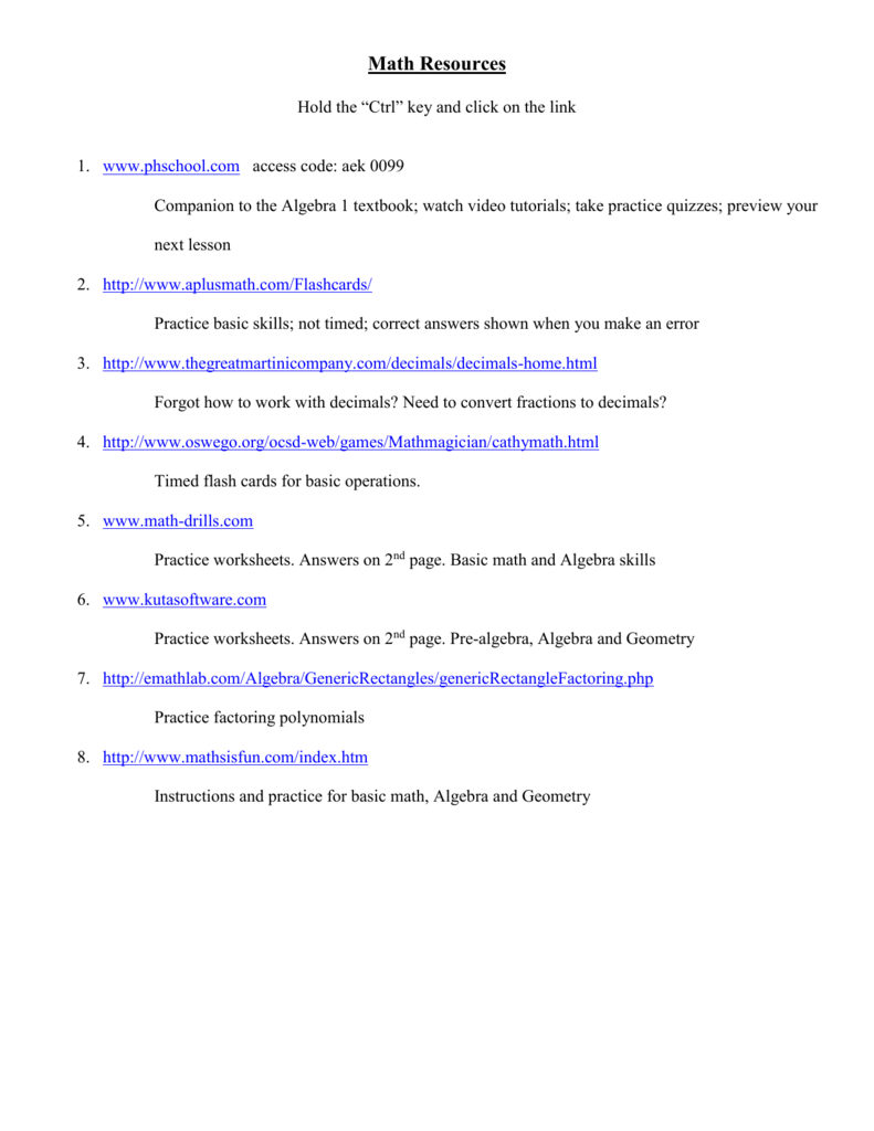 Math Flash Cards Math Flash Cards