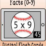 Multiplication Facts Google Classroom™ Digital Flash Cards