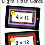 Multiplication Flash Cards In 2020 | Math Activities