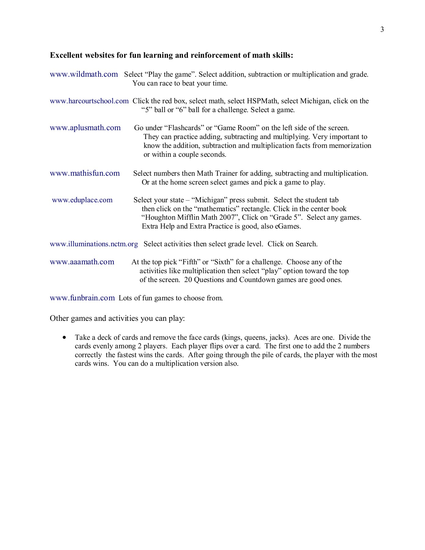 Reminder - Practicing Multiplication (Up To 12) And