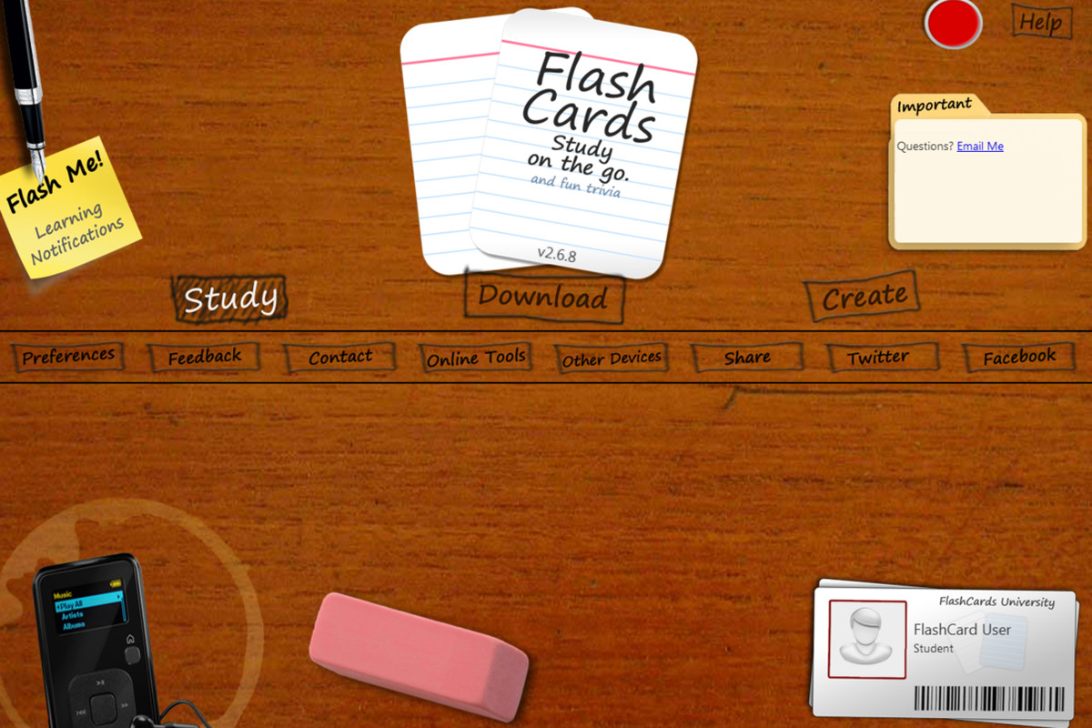 300 Index Cards: Index Cards App Ios