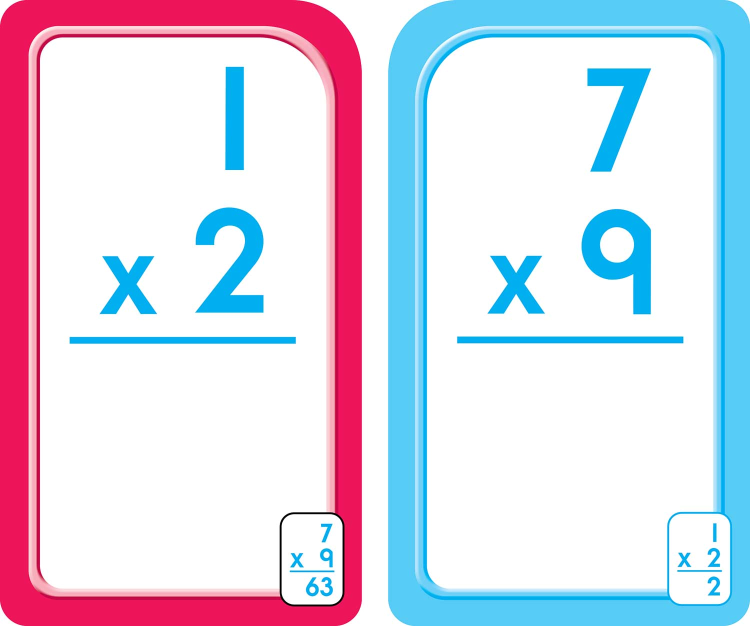 3Rd, 4Th And 5Th Grade | Multiplication Flash Cards 0-12