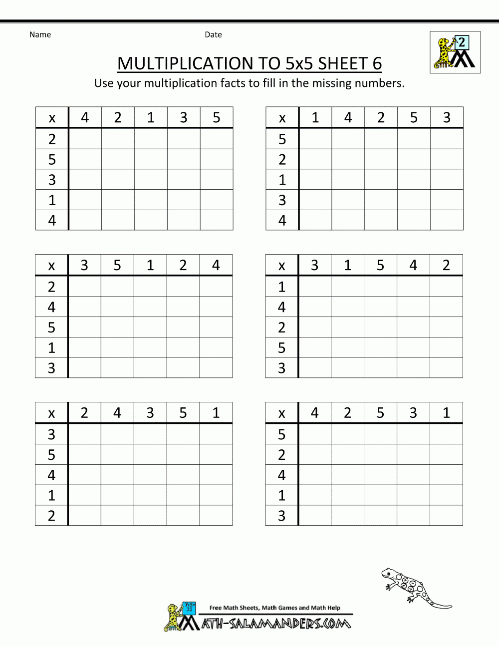 3Rd Gradeath Worksheets Second 2Ndultiplication N Division