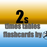 3's Times Tables Flashcards / Multiplication Facts Game