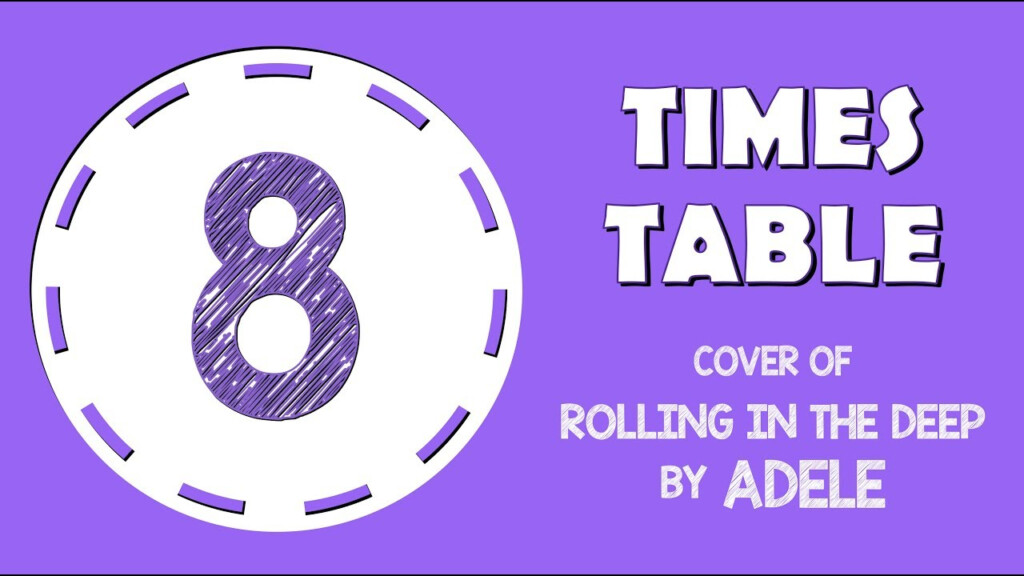 8 Times Table Song (Cover Of Rolling In The Deepadele) 8 Times Table Song (Cover Of Rolling In The Deepadele)