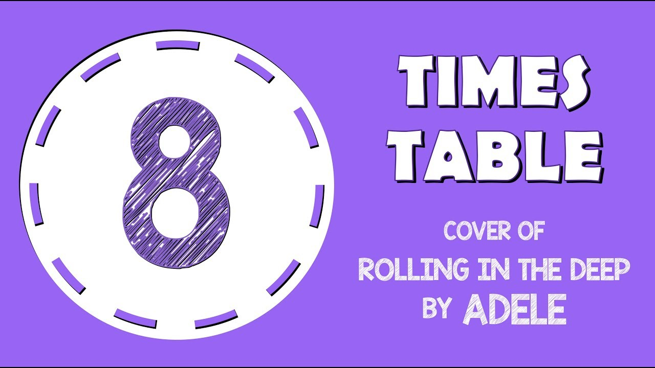 times table 8 song