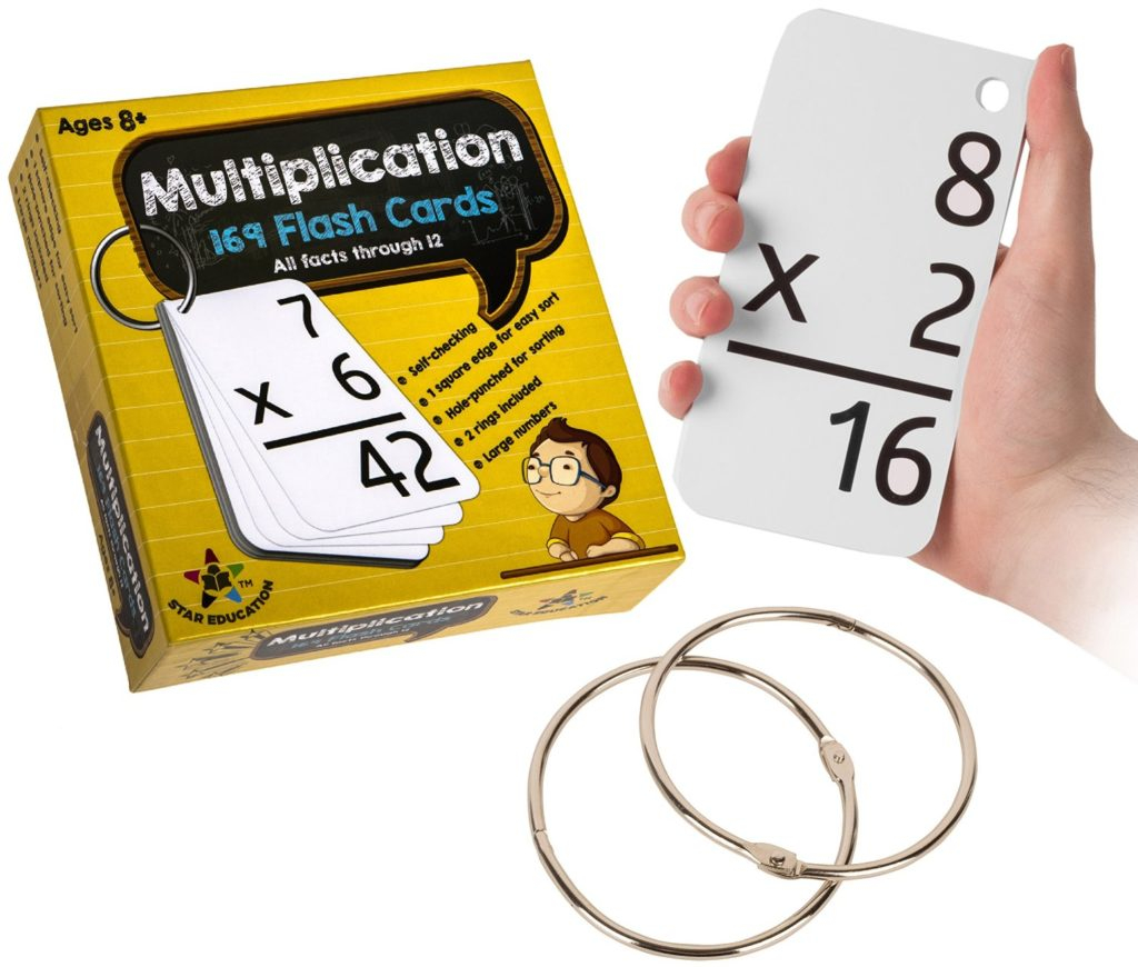 9 Sets Of Multiplication Flash Cards For Engaging Math
