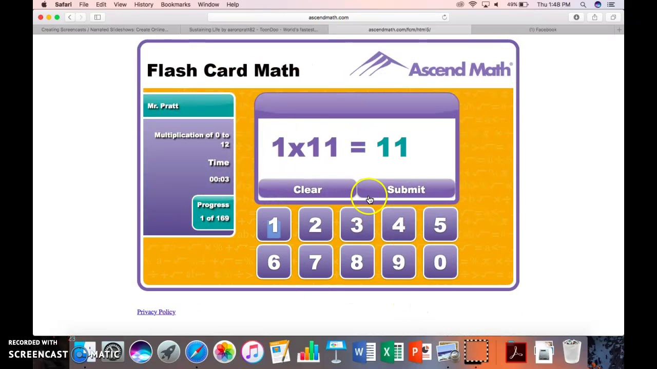 Ascend Math - Demo - Youtube