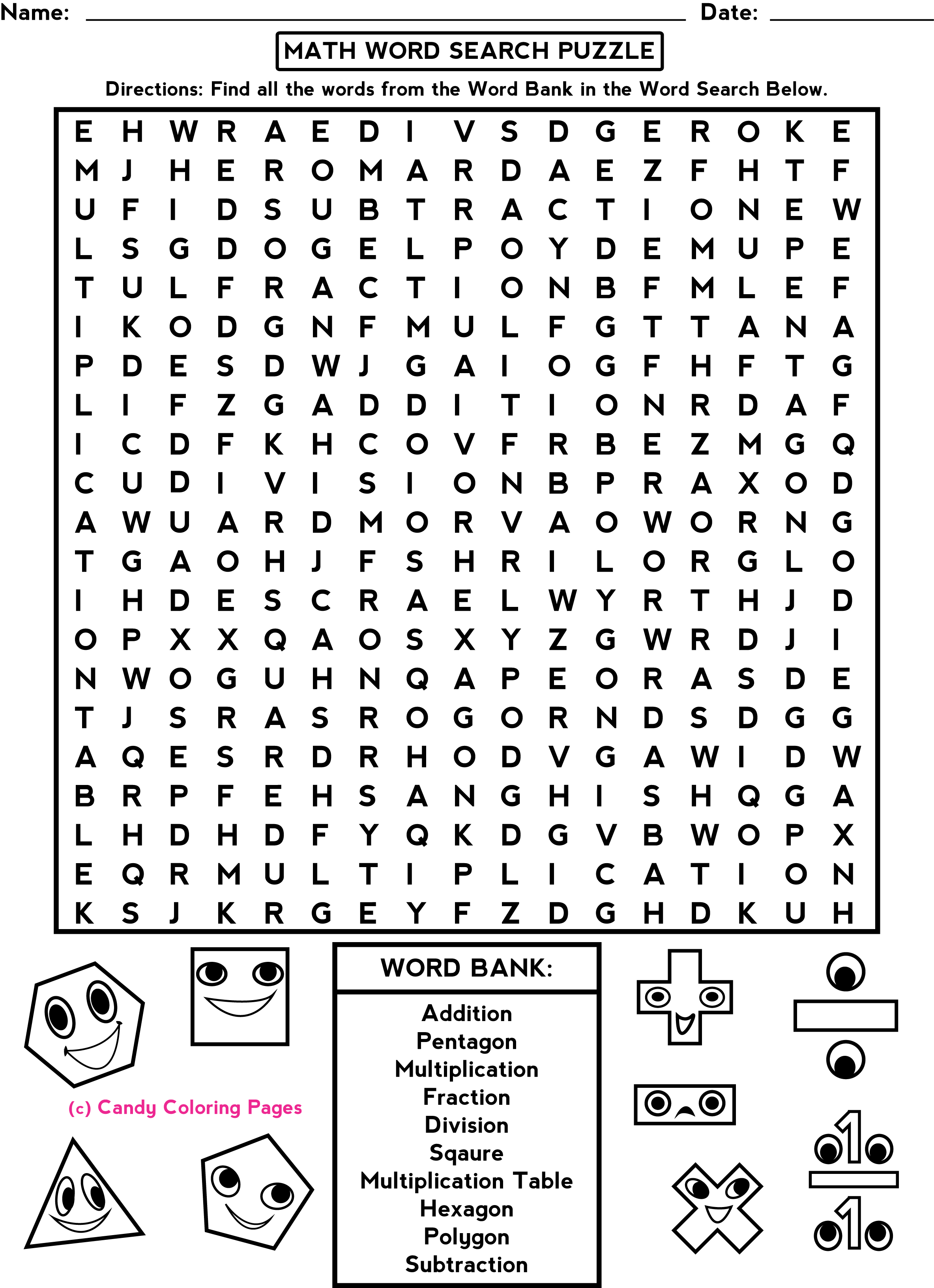 Coloring Pages Worksheets Free Fun Math Printable Game Pdf for Multiplication Worksheets Middle School