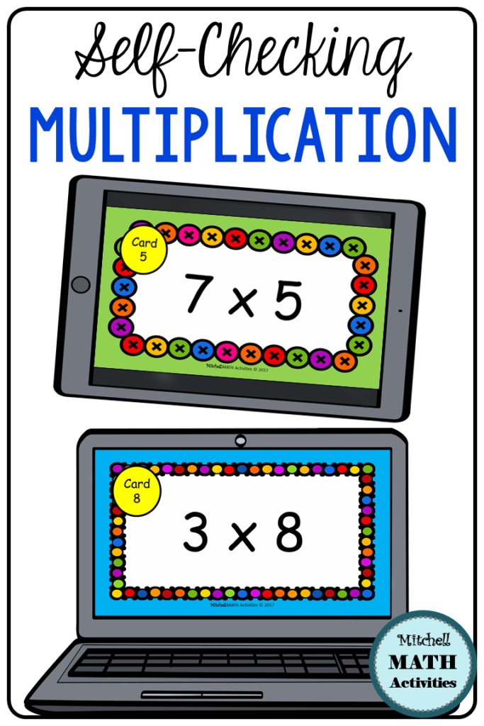 Digital Flash Cards For Multiplication Bundle Distance Digital Flash Cards For Multiplication Bundle Distance