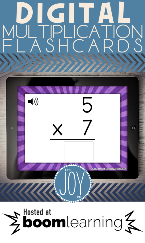 Digital Multiplication Fact Flashcards In 2020 Digital Multiplication Fact Flashcards In 2020