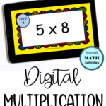 Digital Multiply5 Flash Cards | Distance Learning In