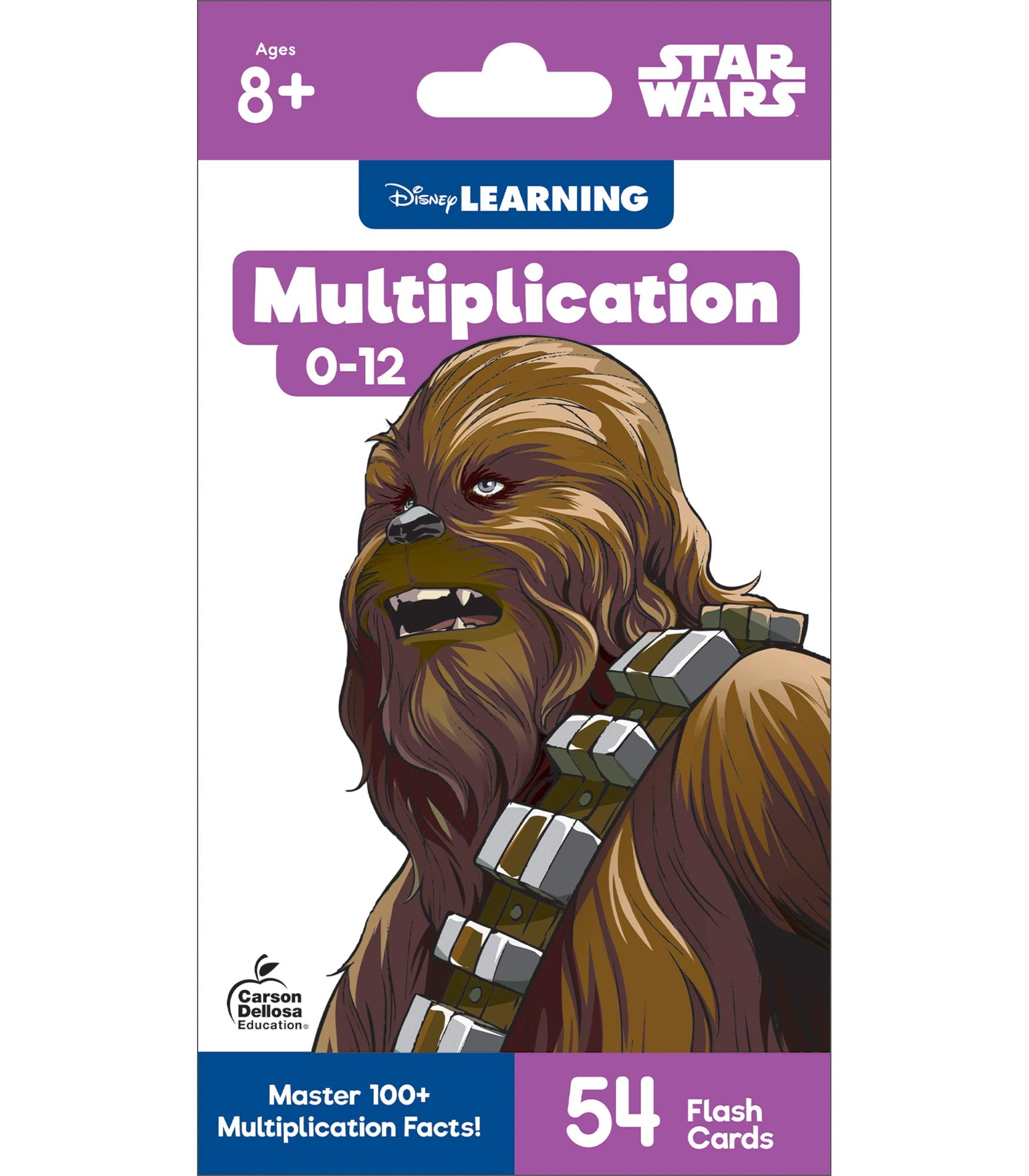 Disney Learning – Multiplication 0–12 Flash Cards, Star Wars