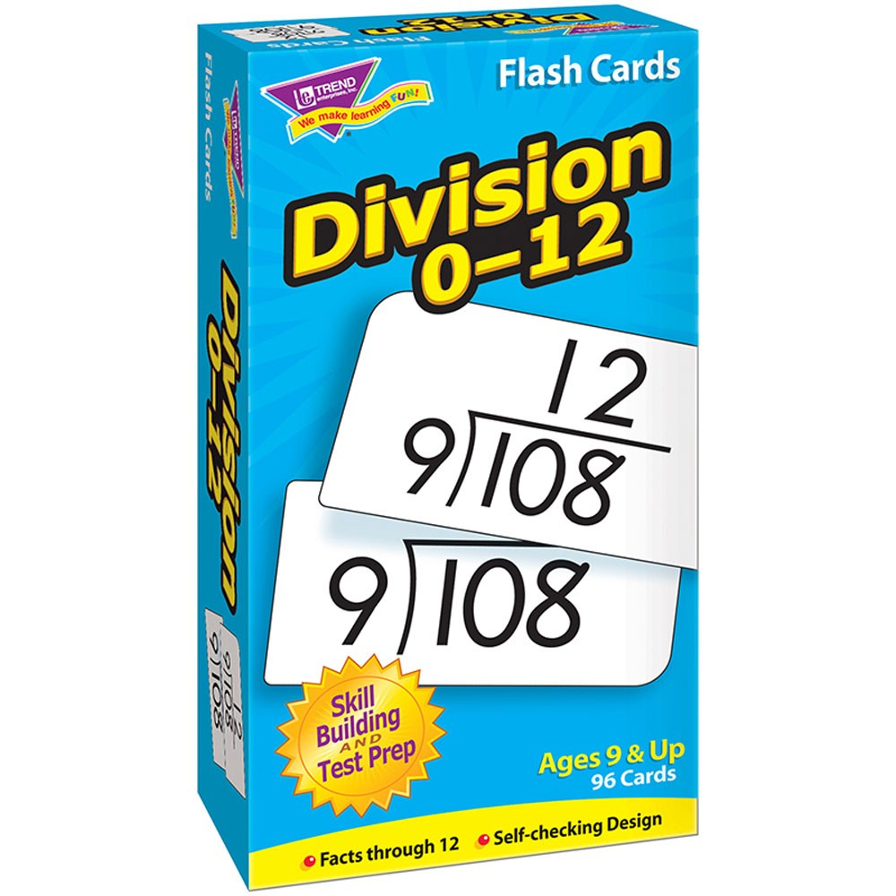 Division 0 12 Skill Drill Flash Cards Division 0 12 Skill Drill Flash Cards