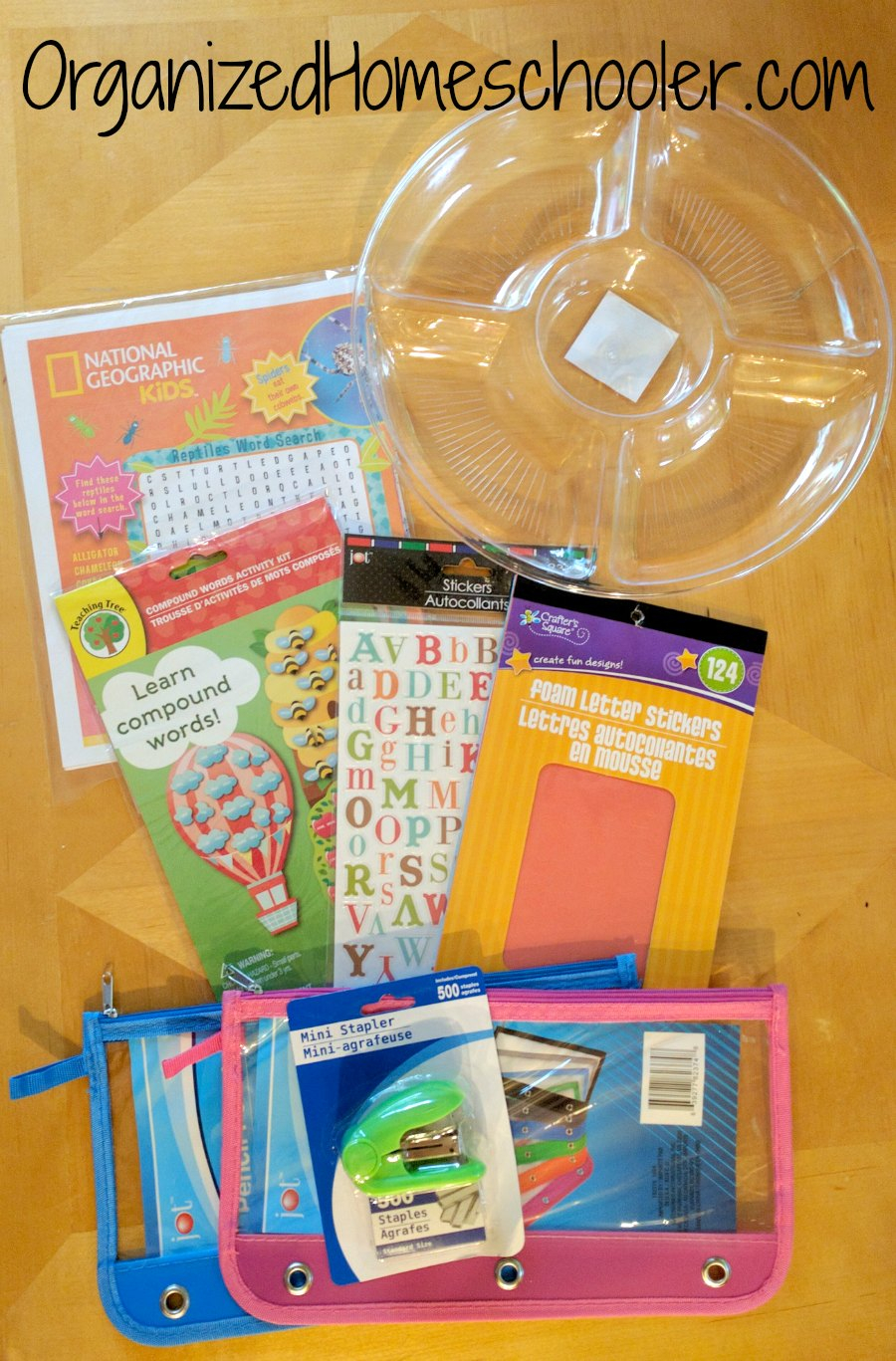 Dollar Tree Homeschool Deals ~ The Organized Homeschooler