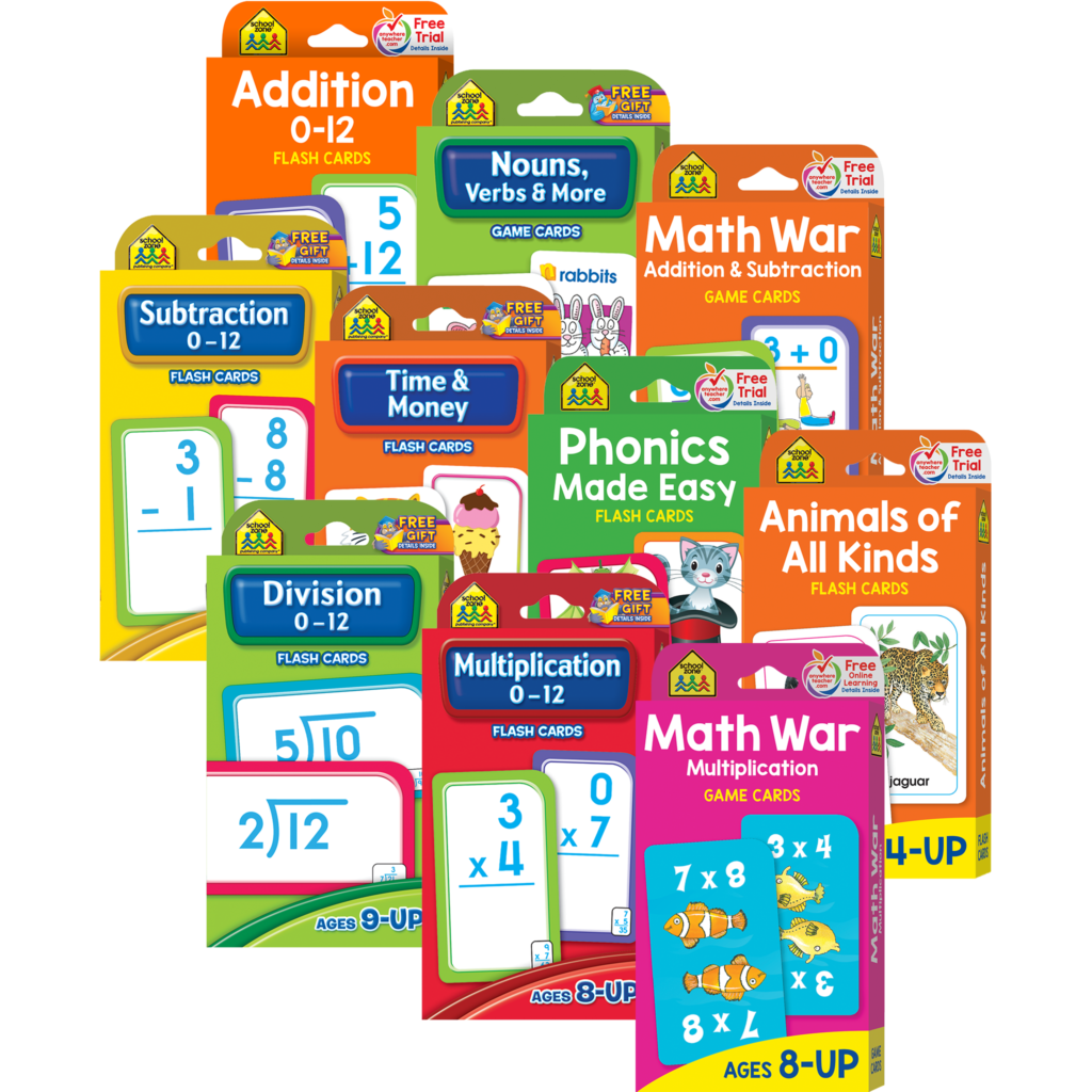 Flash Card & Game Card Collection Ages 6 Up Flash Card & Game Card Collection Ages 6 Up