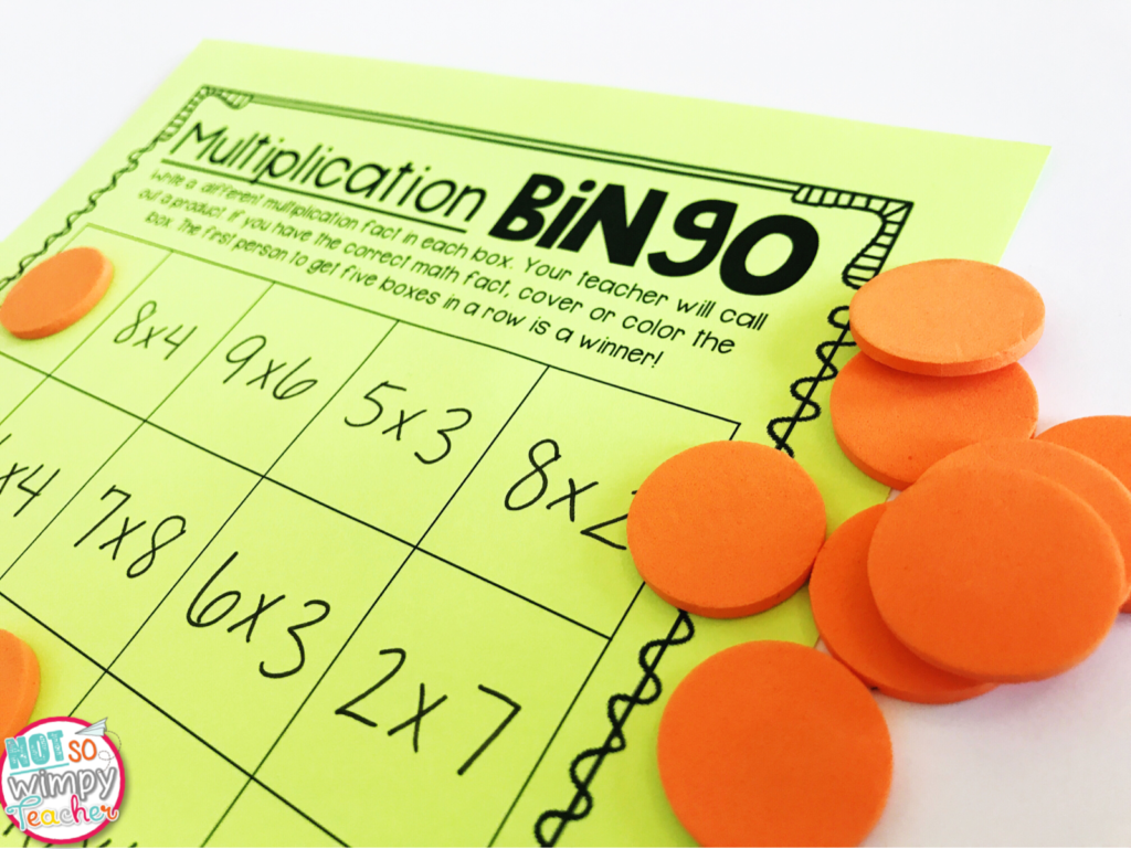Free Multiplication Math Facts Games Not So Wimpy Teacher Free Multiplication Math Facts Games Not So Wimpy Teacher