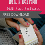 Free Printable: Key Ring Math Facts Flashcards   Family