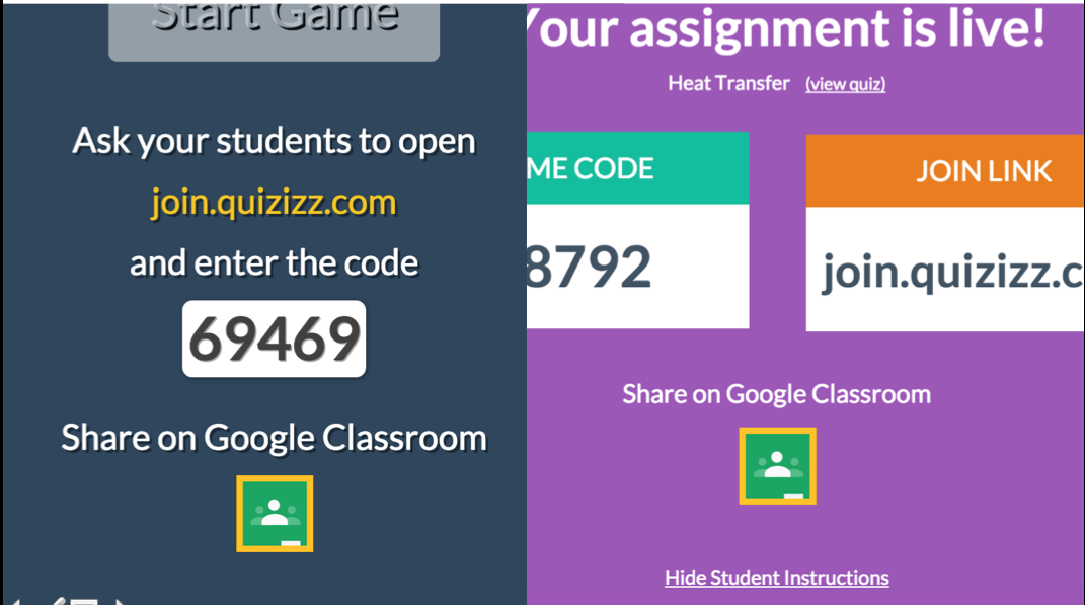 Google Classroom |Quizizz | Quizizz