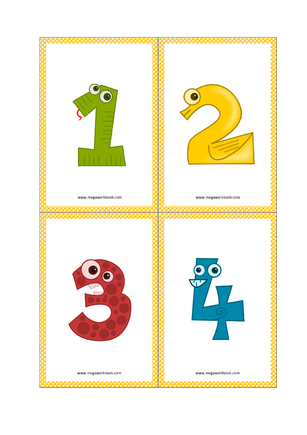 Greek Alphabet Quizlet Printable Numbers 1-10 Flashcards