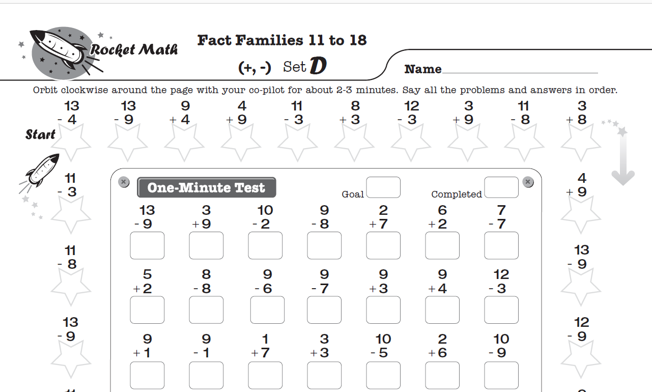 How To Use Rocket Math Archives - Rocket Math