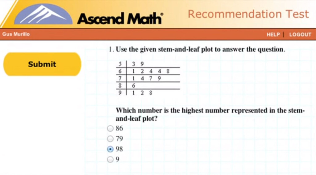 Individualized Study Plans Ascend Math Individualized Study Plans Ascend Math