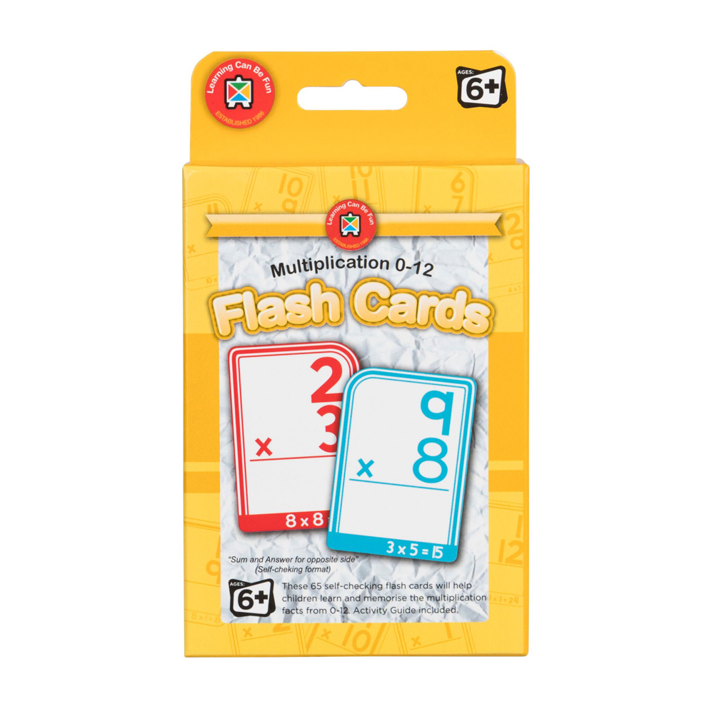 Lcbf Flashcards Multiplication 0-12 Pack 63 – Acme Supplies Ltd