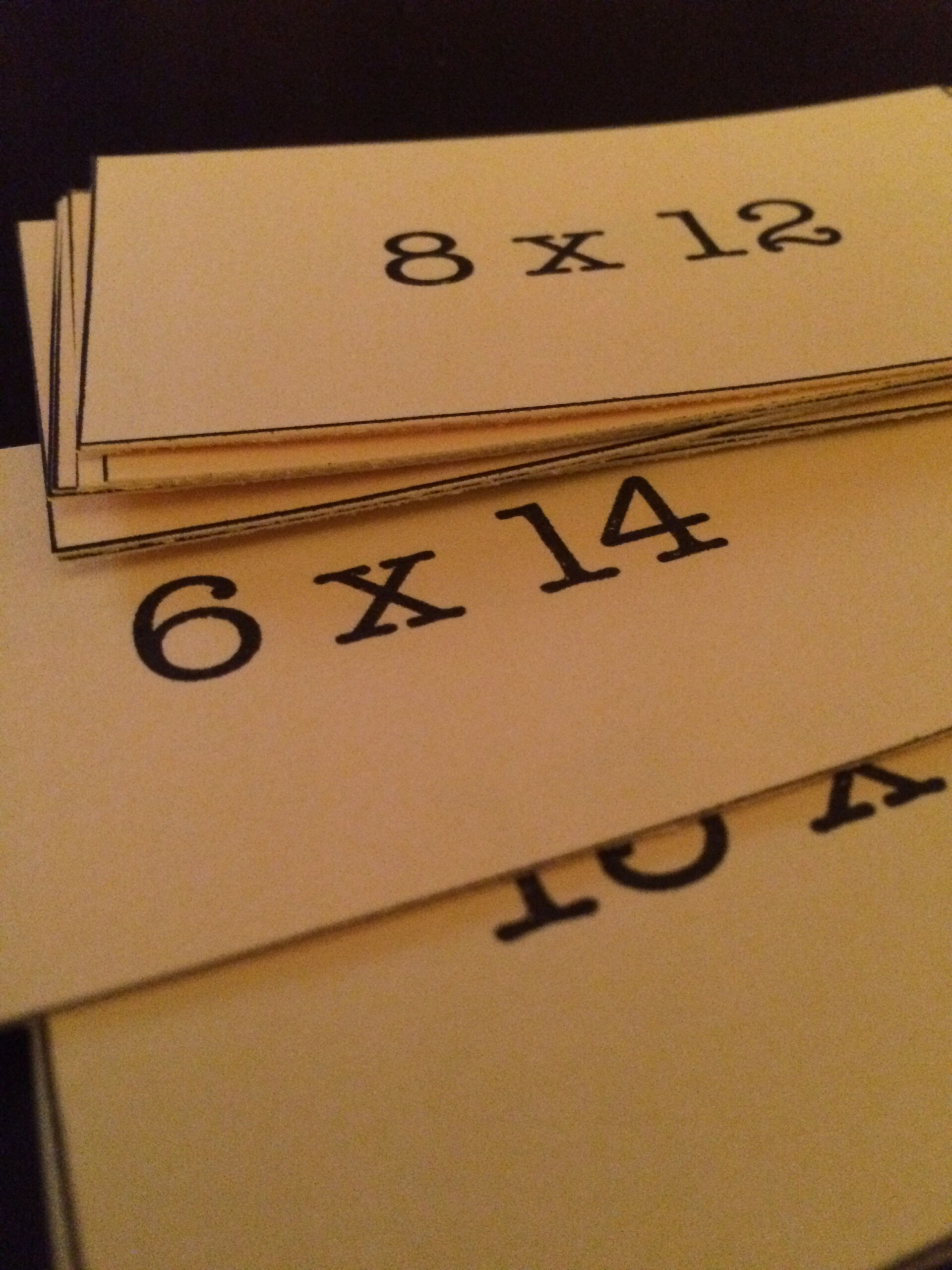 Math Challenge Flash Cards For Your Students Who Have