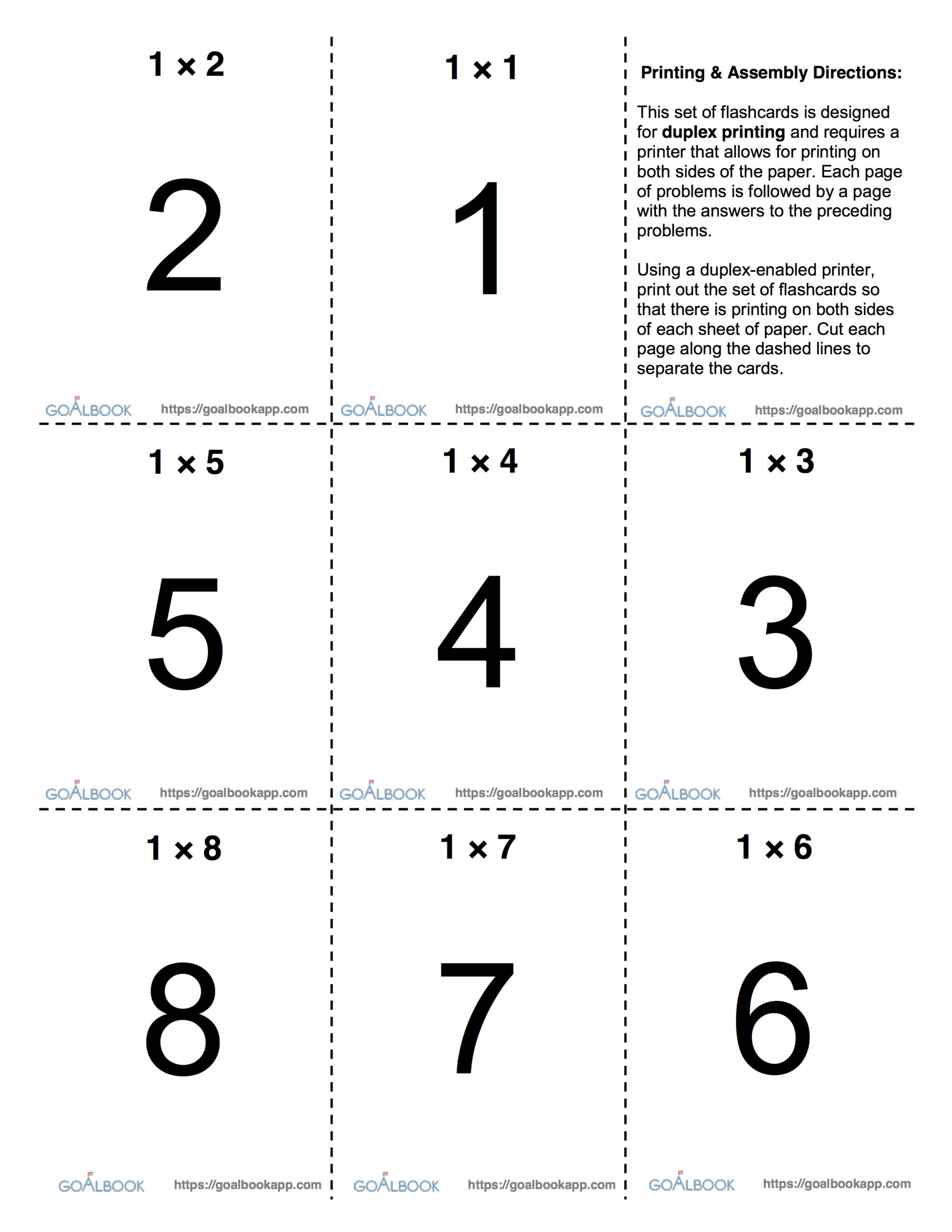 Math Flashcards | Udl Strategies - Goalbook Toolkit