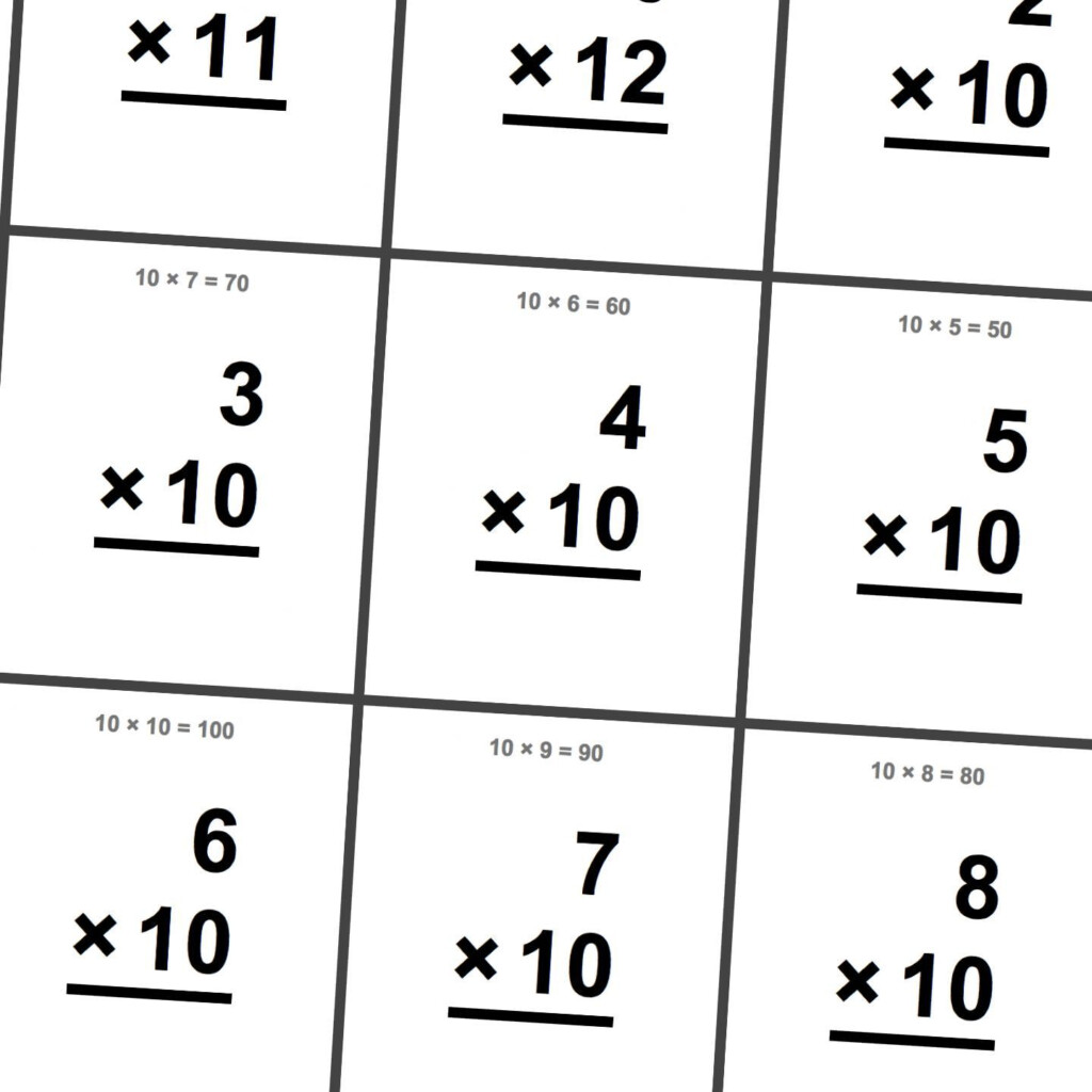 Math Worksheets: Multiplication X10, X11, X12 Math Worksheets: Multiplication X10, X11, X12