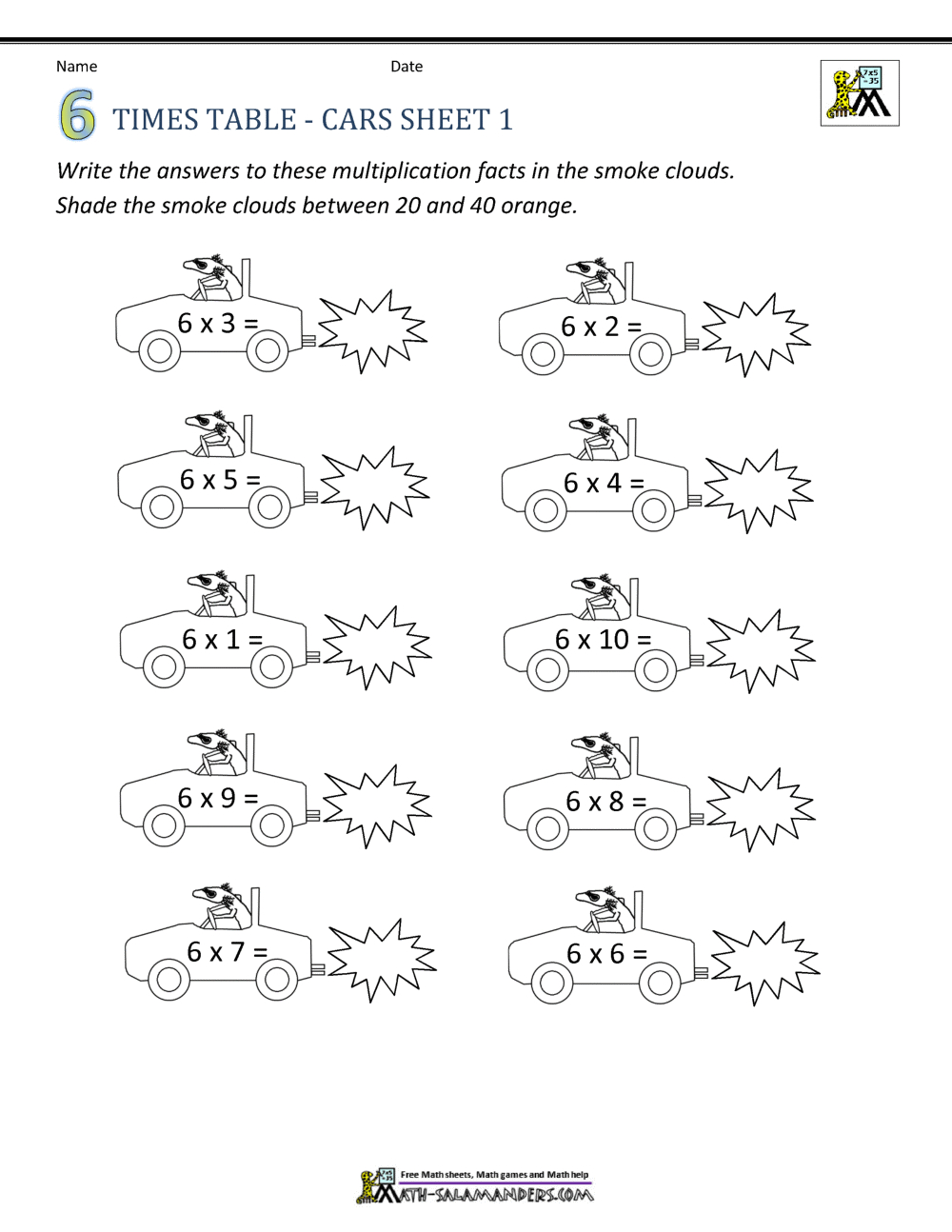 Monthly Archives: July 2020 Page 6 Number 21 Worksheet For