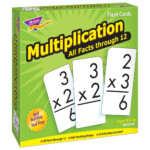 Multiplication 0 12 All Facts Skill Drill Flash Cards