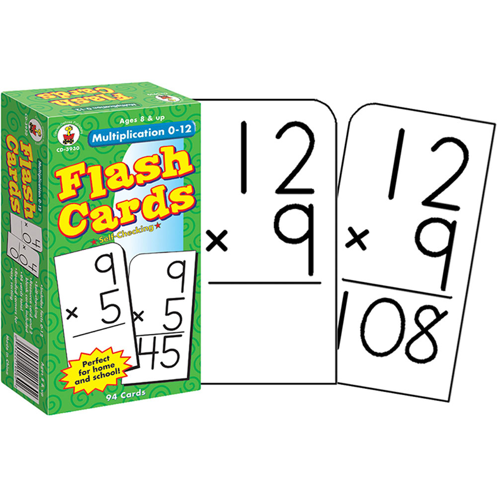 Multiplication 0 12 Flash Cards, Ages 8 10 Multiplication 0 12 Flash Cards, Ages 8 10