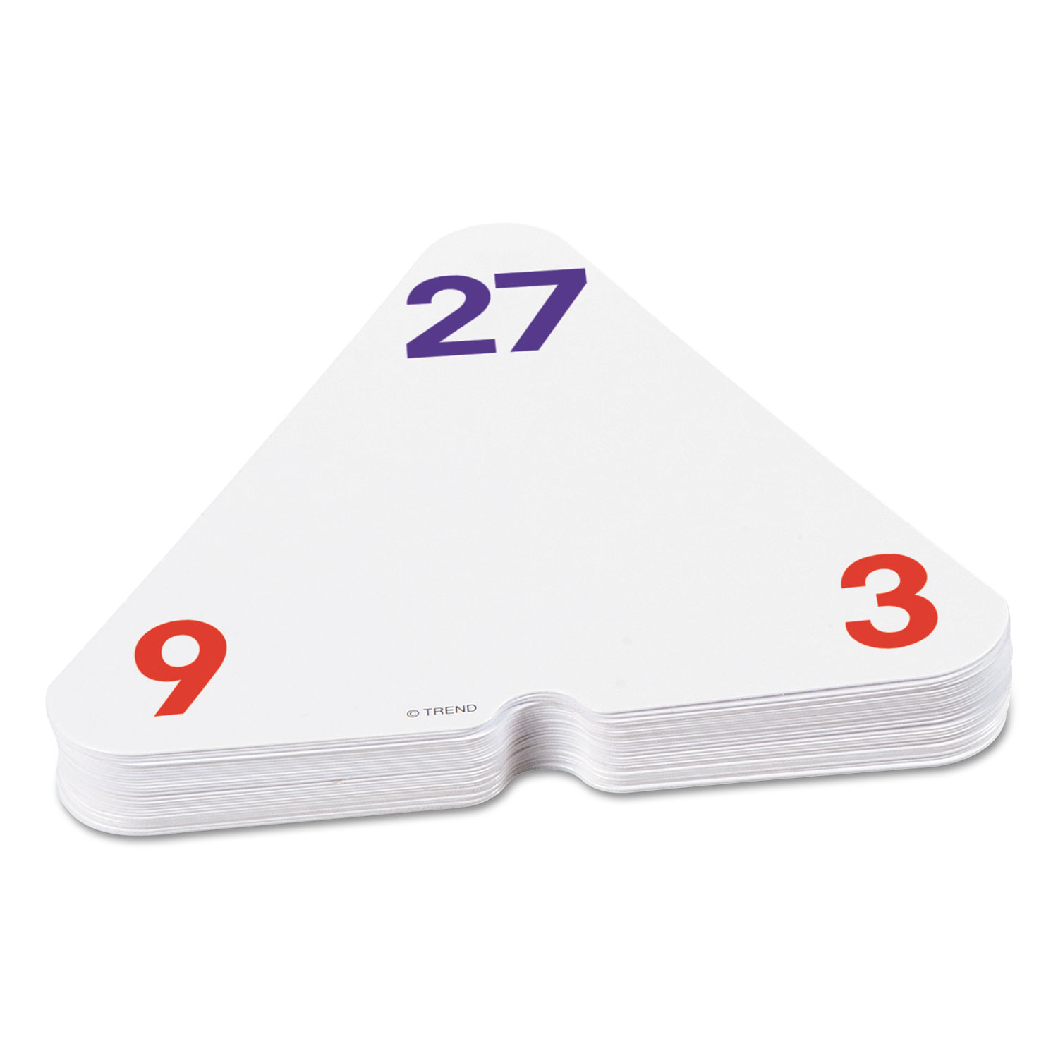 Multiplication/division Three-Corner Flash Cards, 8 &amp;amp; Up, 48/set