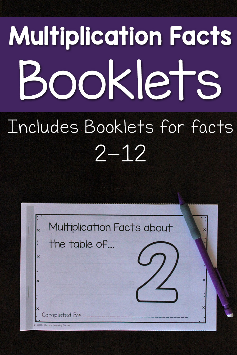 Multiplication Facts Booklets - Mamas Learning Corner