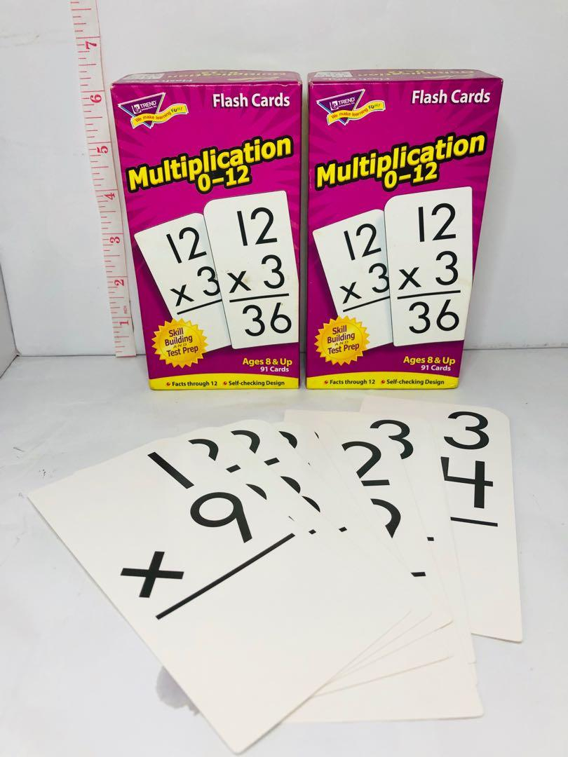 Multiplication Flash Cards