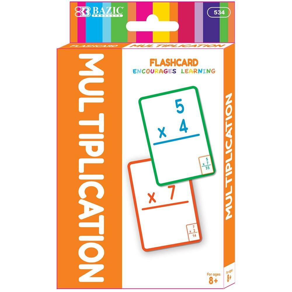 Multiplication Flash Cards