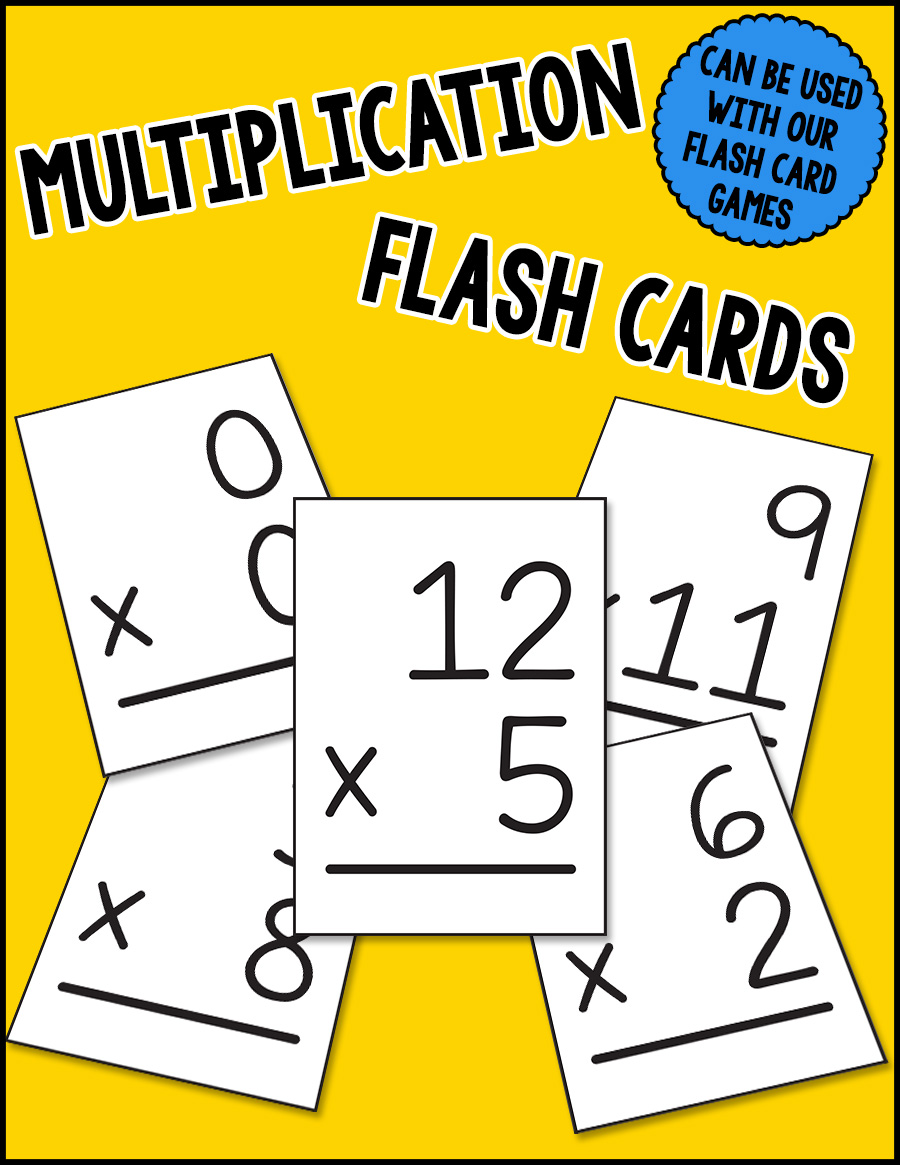 Multiplication Flash Cards From Warm Hearts Publishing In