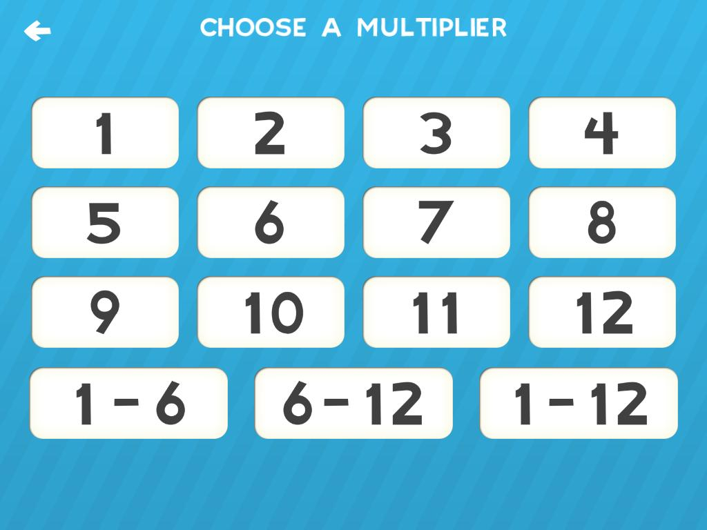 Multiplication Flash Cards Games Fun Math Practice For