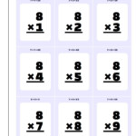 Multiplication Flashcards 2 Printable Flash Cards
