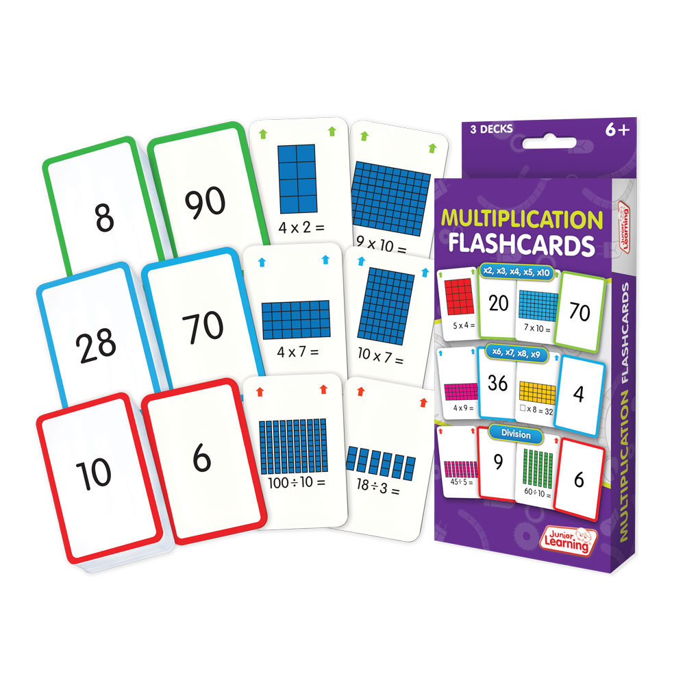 Multiplication Flashcards - Games, Puzzles And Toys | Eai