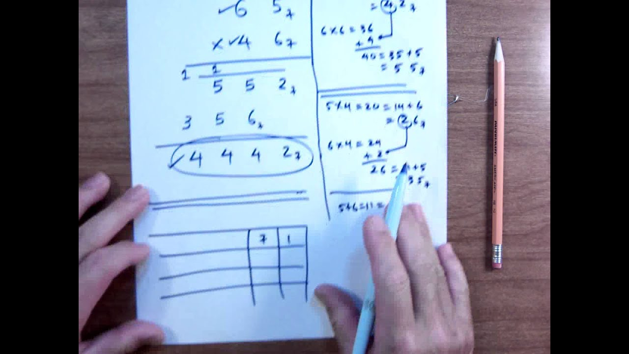 Multiplication In Base 7