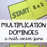Multiplication Math Center   Multiplication Dominoes   A Fun