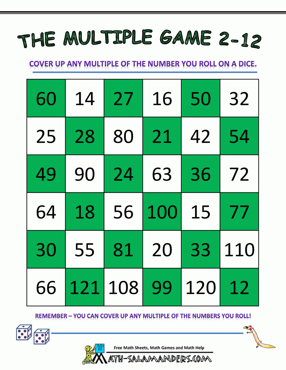 Multiplication Sheet Online